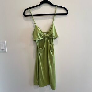 Princess Polly Green Mini Dress